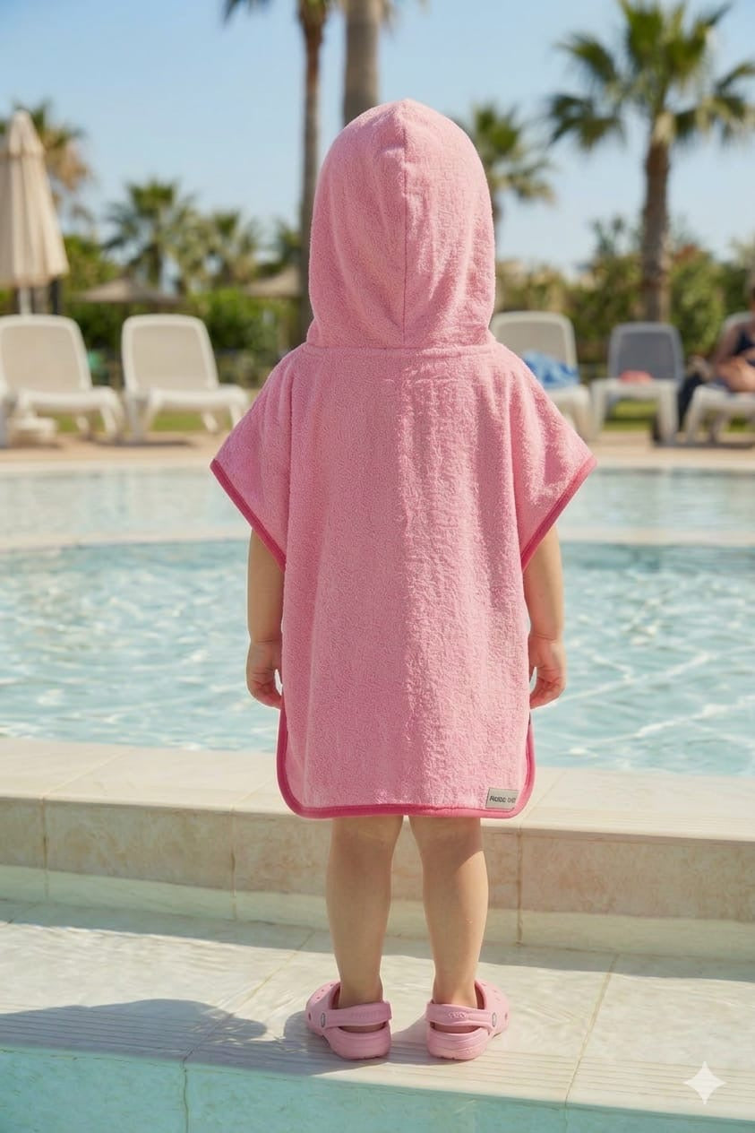 Kids hoodie Bath Ponchu Towel