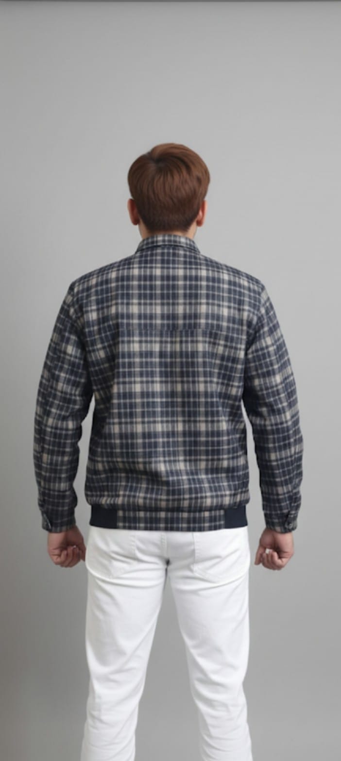 Men Bomber Jacket Black