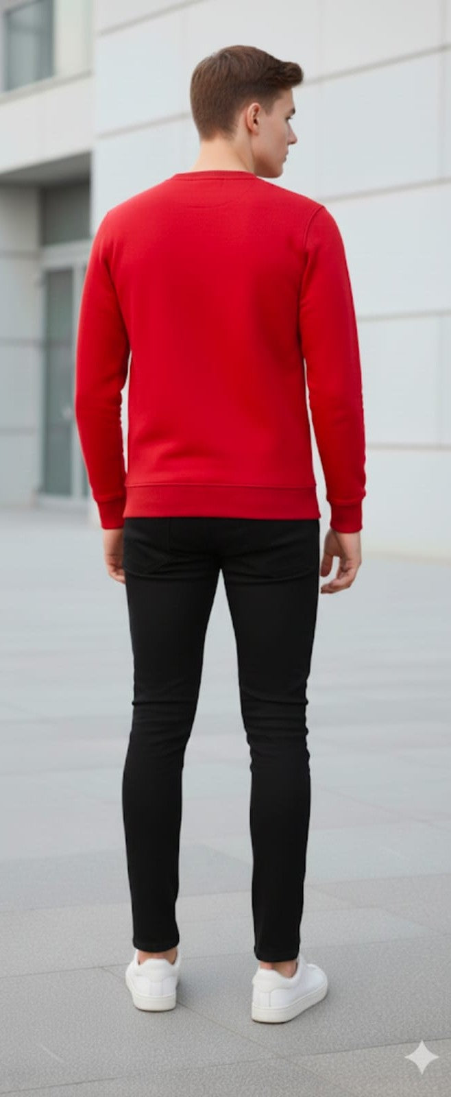 Men round neck sweatshirt