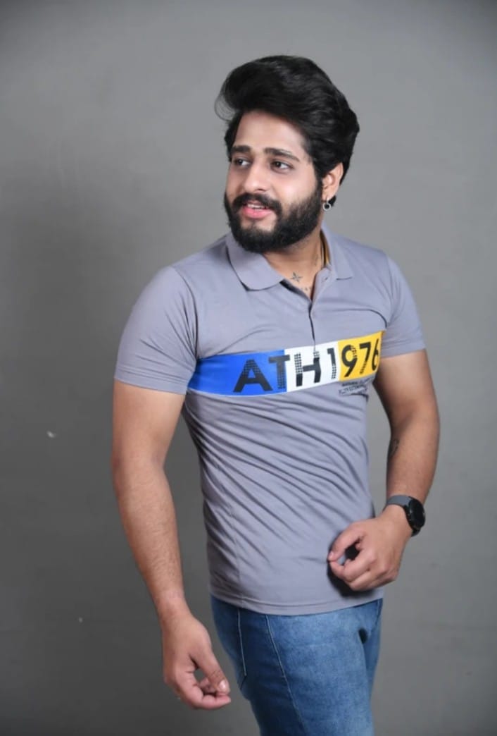 Polo Neck Men T-Shirt