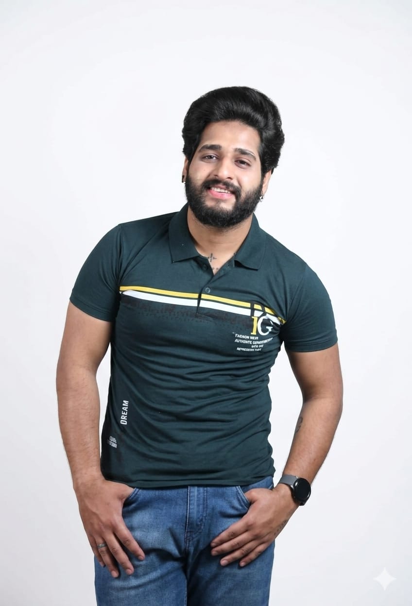 Polo Neck T-Shirt