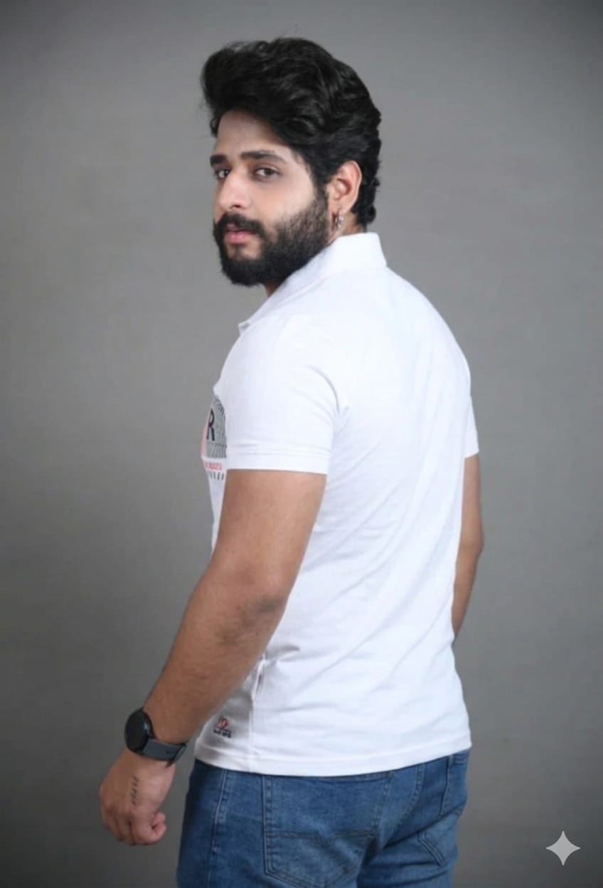 Polo Neck Men T-Shirt