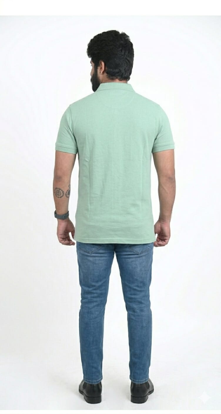 Polo Neck Men T-Shirt