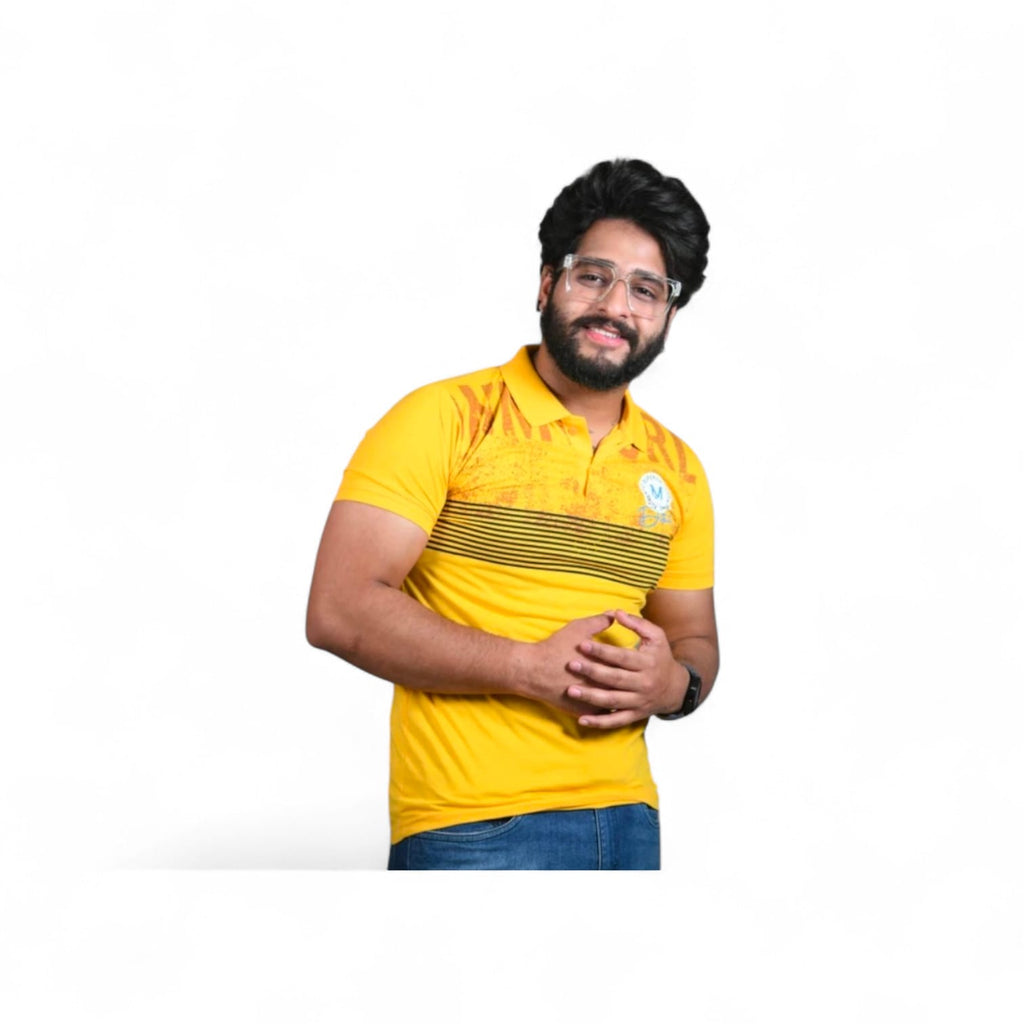 Polo neck men T-Shirt