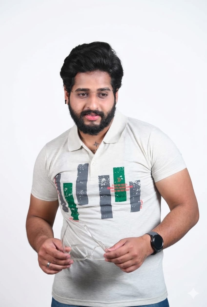 polo neck men t- shirt