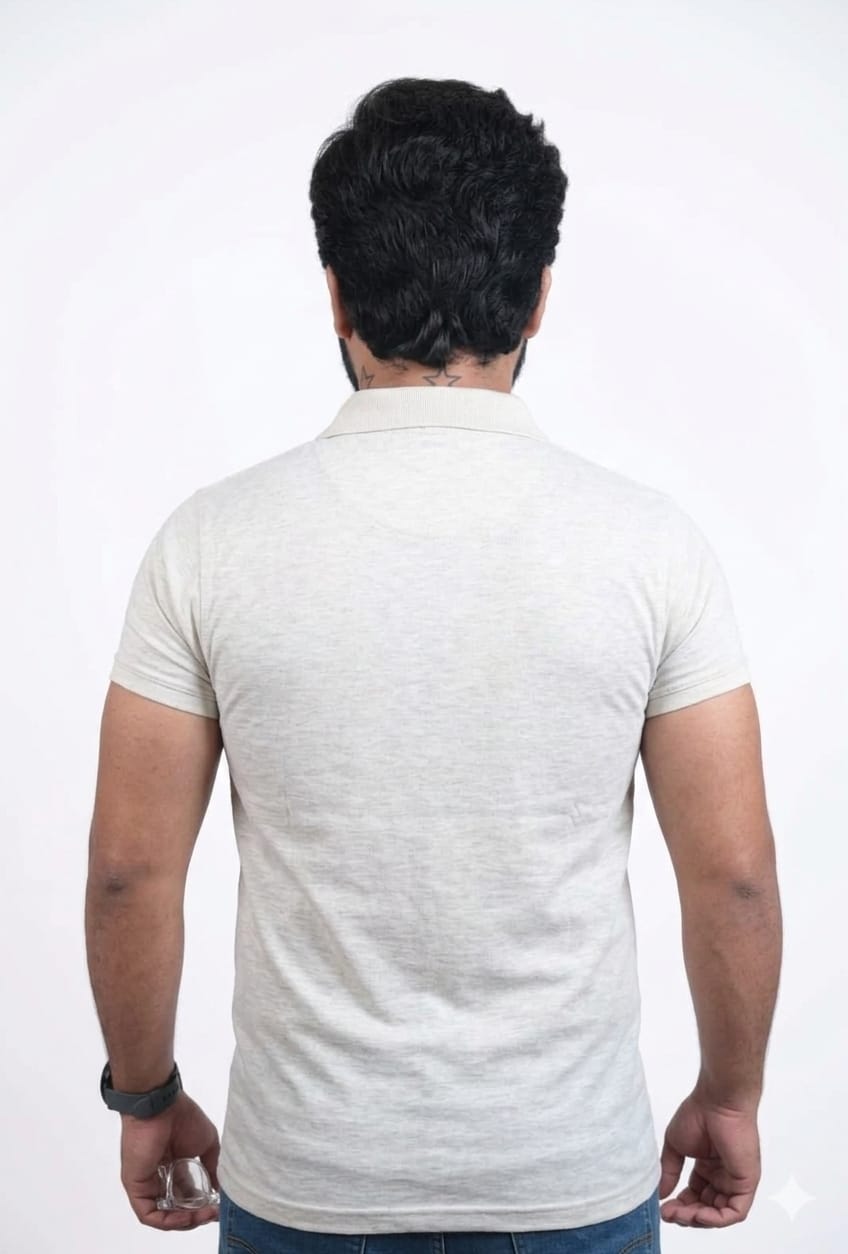 polo neck men t- shirt