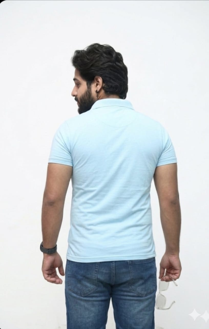 Polo neck men T-Shirt