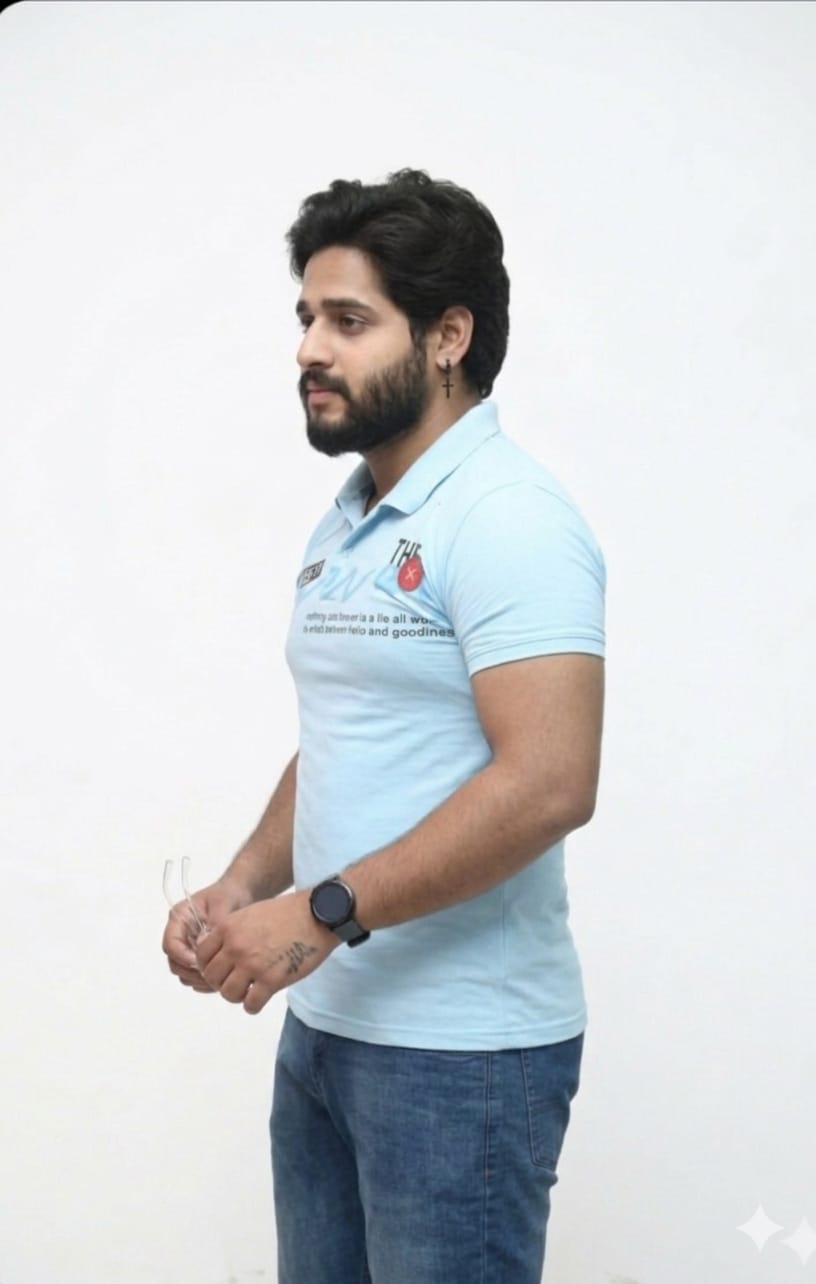 Polo neck men T-Shirt
