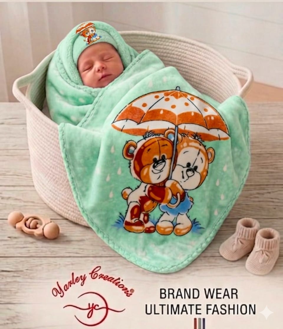 Baby Blanket, Ultra Soft Microfiber, High Quality Mink Polyester