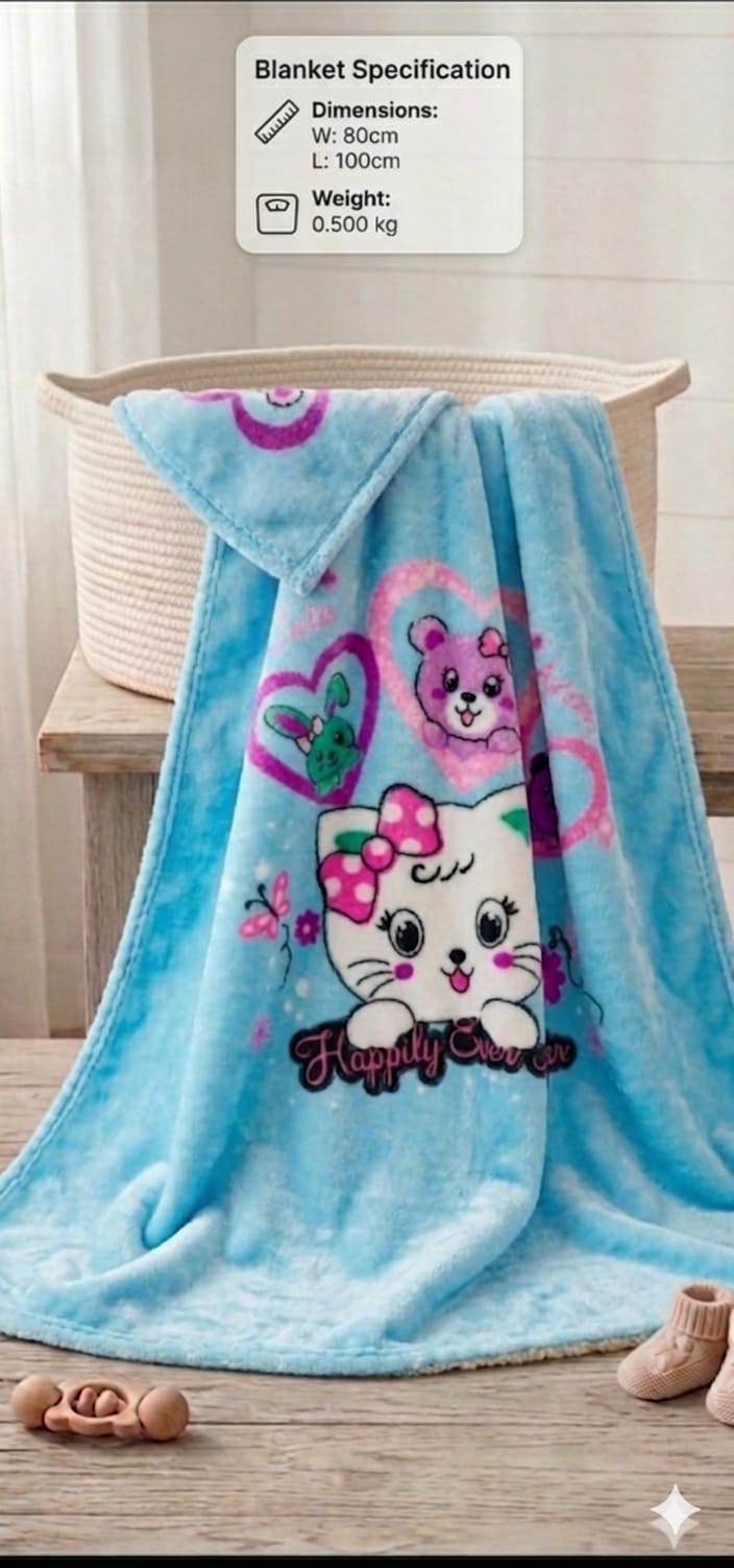 Baby Blanket, Ultra Soft Microfiber, High Quality Mink Polyester