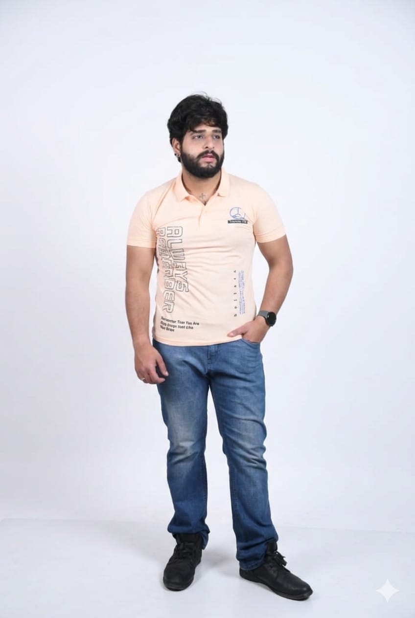 Short Sleeve Printed T- Shirt