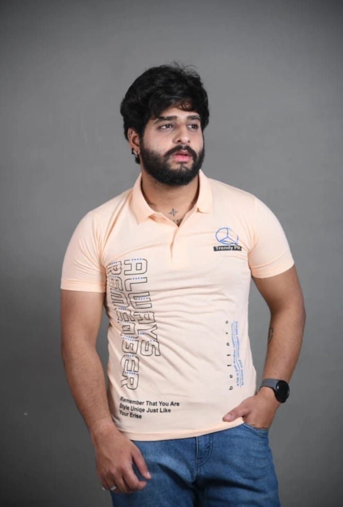 Short Sleeve Printed T- Shirt