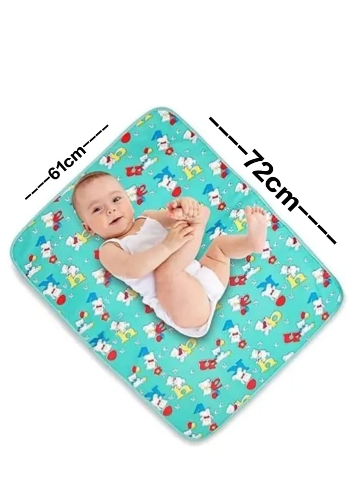 Baby leakproof Bed Pad Washable sheet with hooded cotton towel