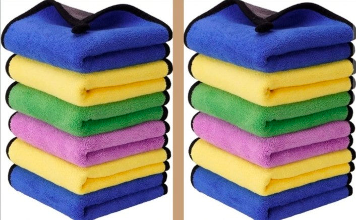 Microfiber Cleaning Cloths 12”× 16”